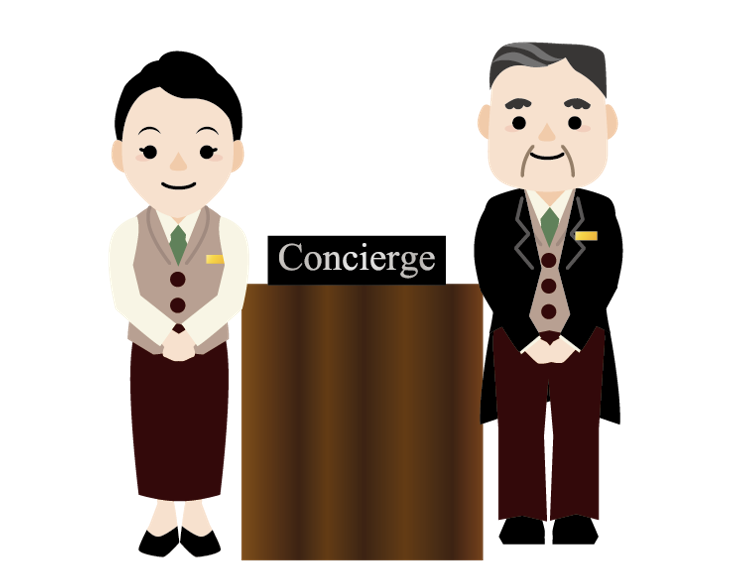 The image of concierge