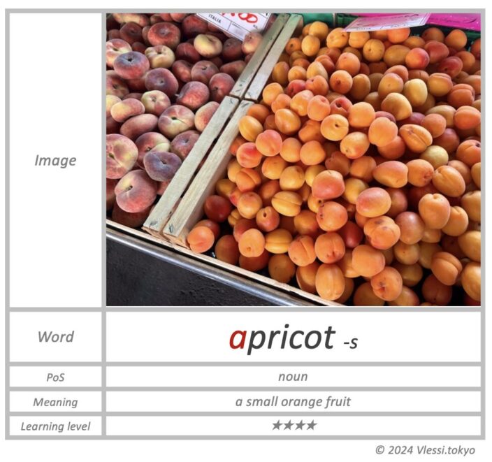 The summary of apricot