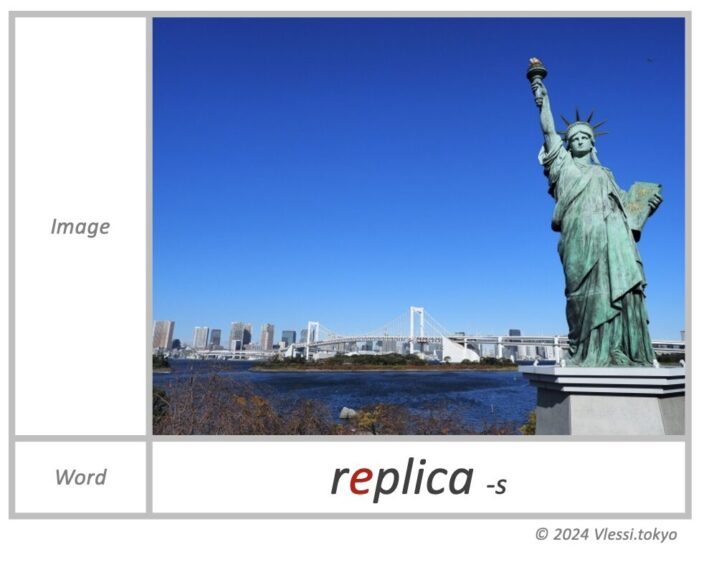 the image of replica