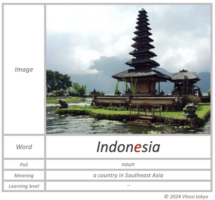 The summary of Indonesia