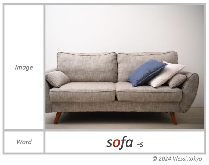 The image of sofa