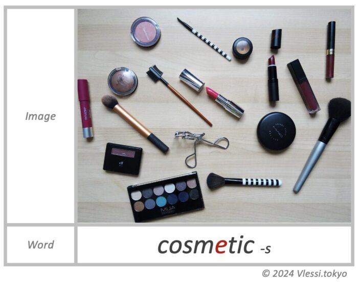 The image of cosmetic