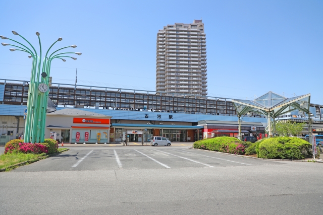 Koga station east exit